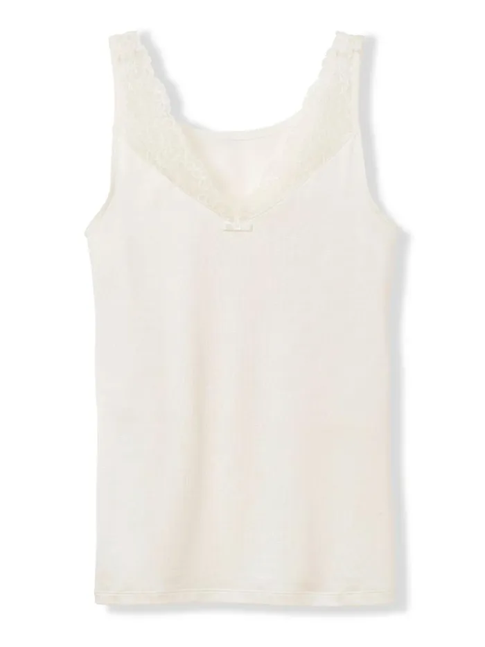 CALIDA Tops Women Tank Top Alabaster Crme
