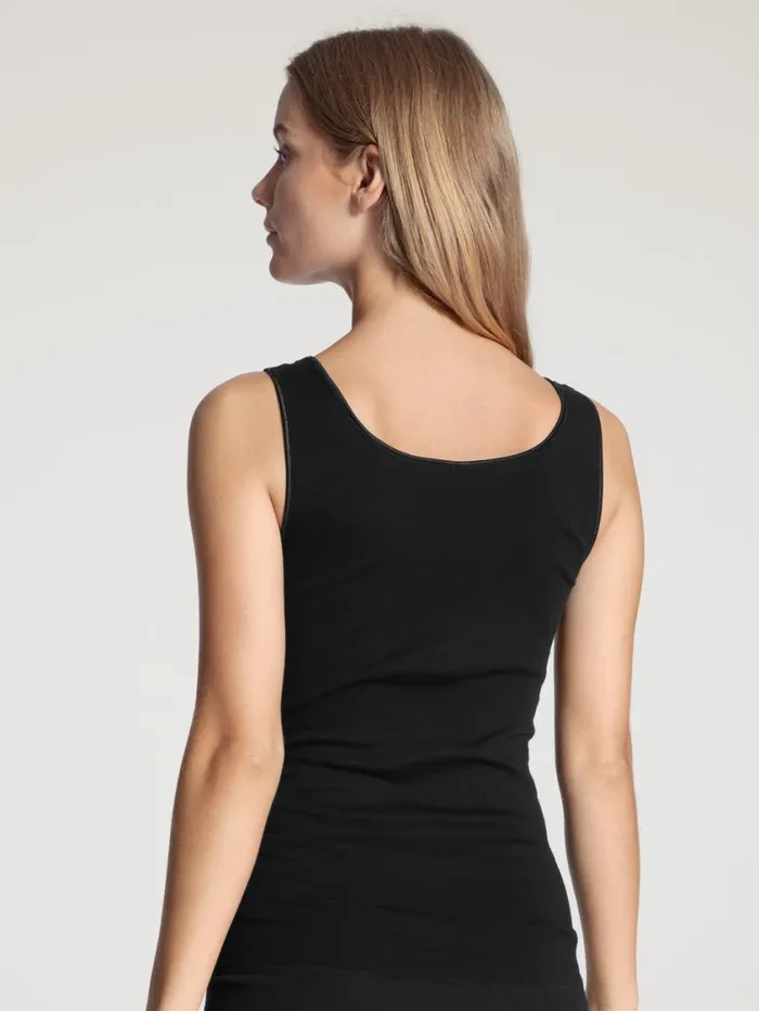 CALIDA Tops Women Tank Top Schwarz