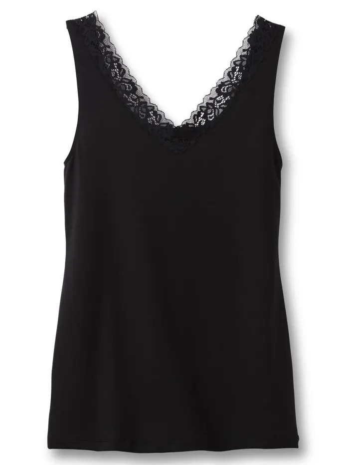 CALIDA Tops Women Tank Top Schwarz