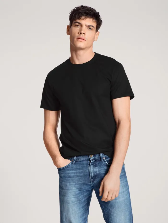 CALIDA Undershirts Men TShirt 2erPack Schwarz