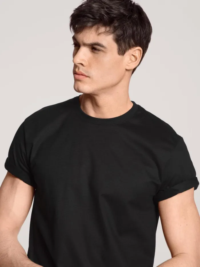 CALIDA Undershirts Men TShirt 2erPack Schwarz