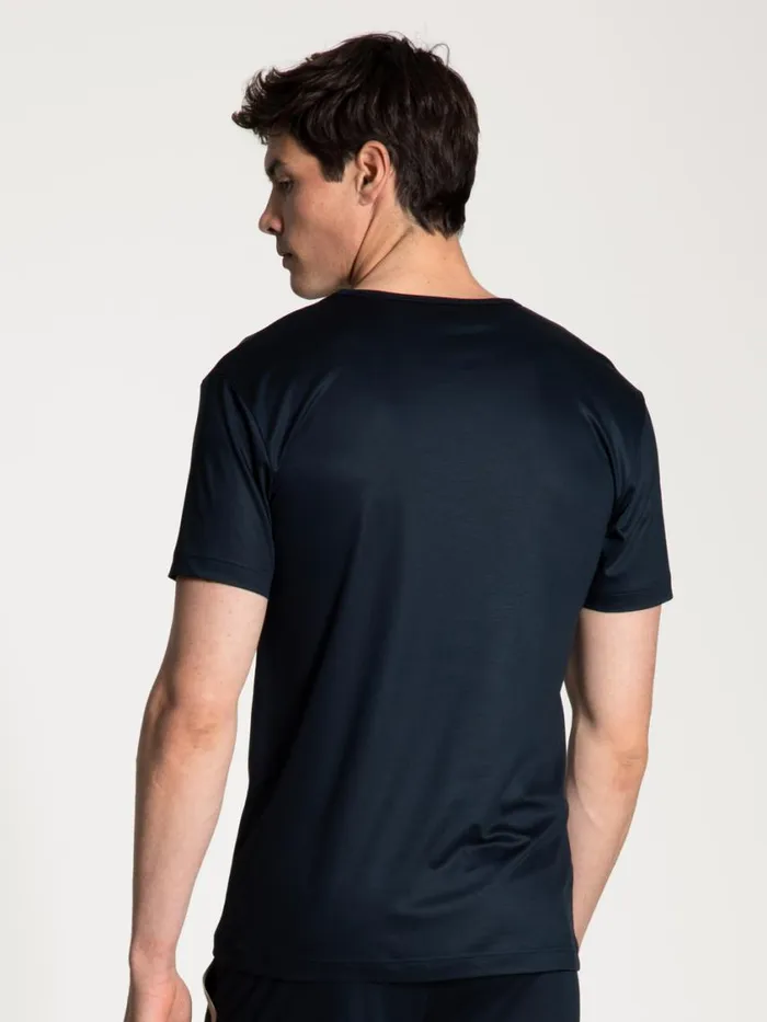CALIDA Undershirts Men Tshirt Cradle To Cradle Certified Saphir Blue