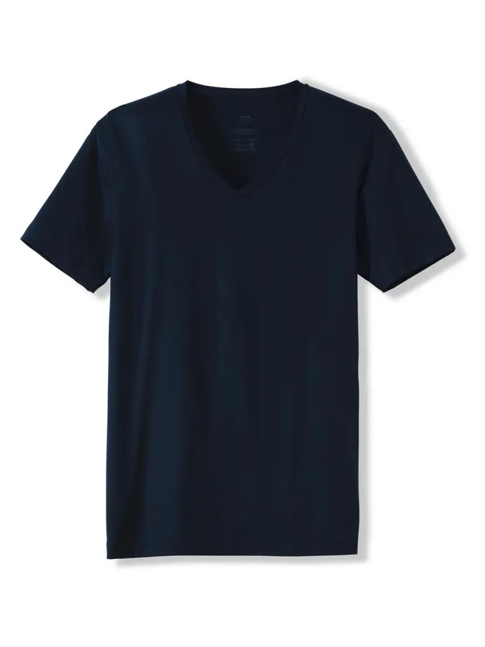 CALIDA Undershirts Men Tshirt Cradle To Cradle Certified Saphir Blue