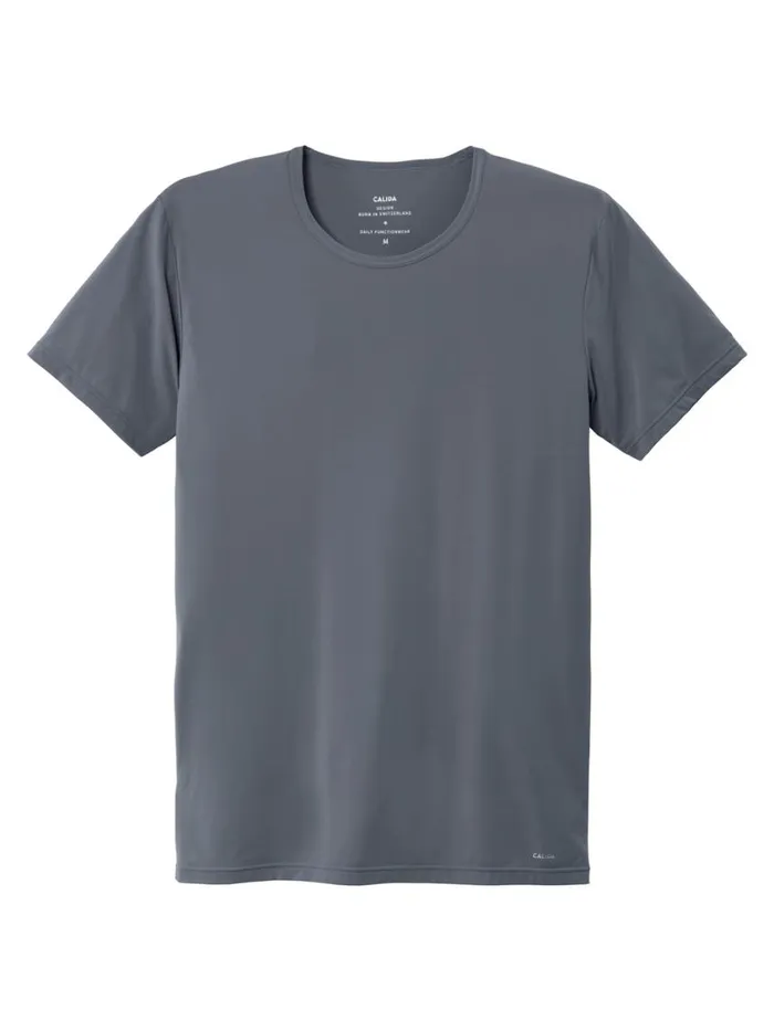 CALIDA Undershirts Men Tshirt Grisaille Grey