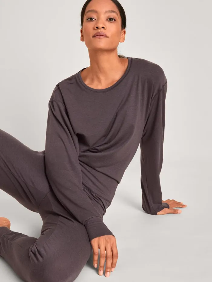 CALIDA Warming Nightwear Women Pants Soft Taupe