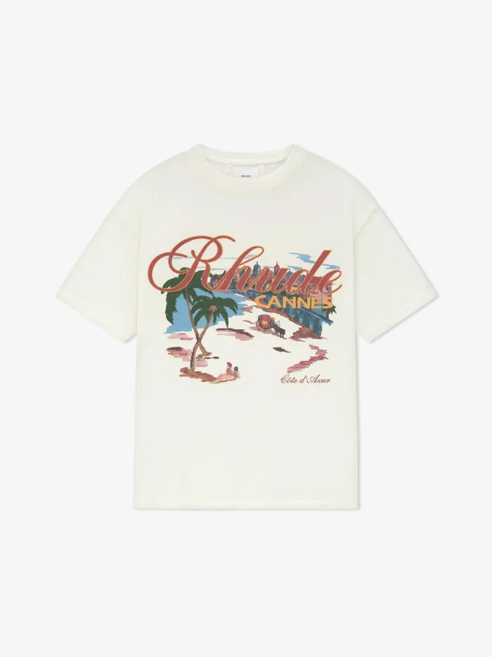 CANNES BEACH TEE Men Rhude Tees