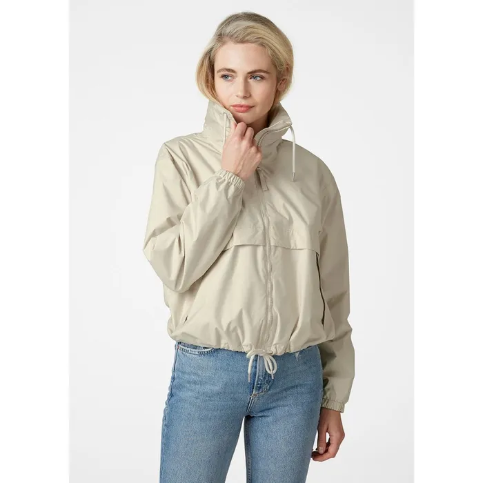 Casual Jackets Women Helly Hansen W JPN RAIN JACKET 034 Cream