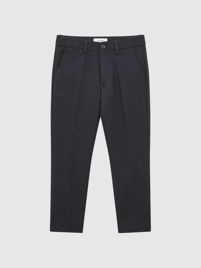 Children Reiss Pants Eastbury Slim Fit Chinos Steel Blue