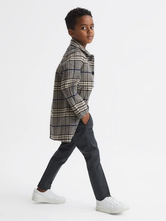 Children Reiss Pants Eastbury Slim Fit Chinos Steel Blue