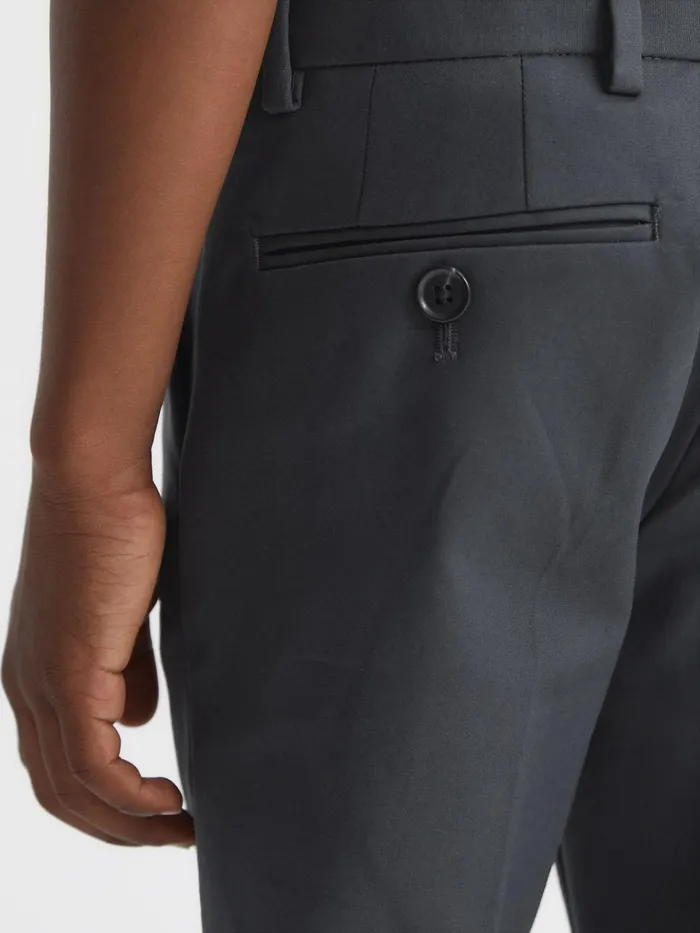 Children Reiss Pants Eastbury Slim Fit Chinos Steel Blue