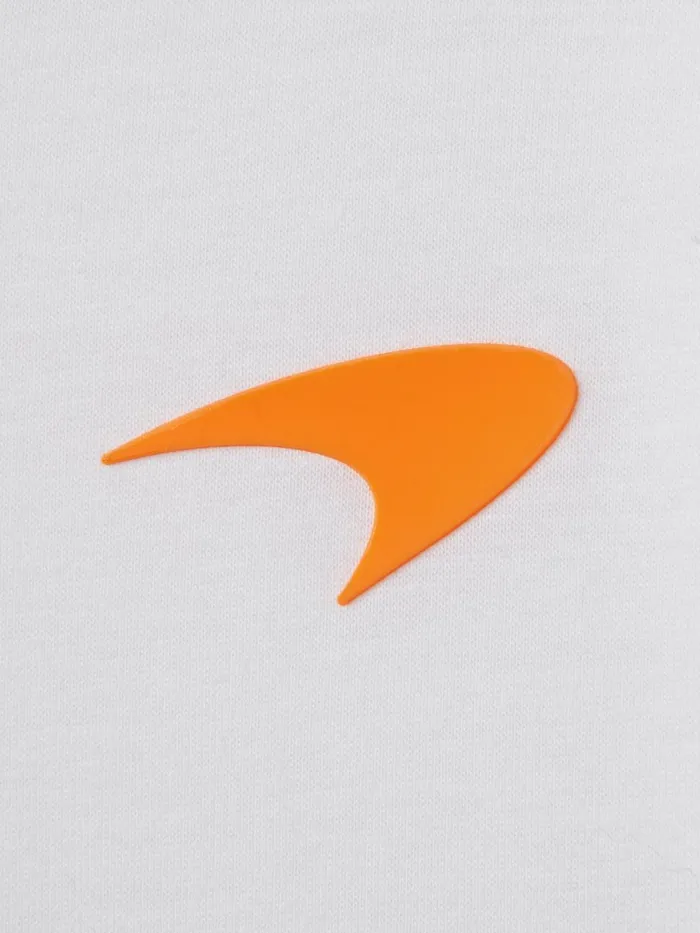 Children Reiss Reiss X Mclaren F1 Team F1 Mercerised Cotton Crew Neck TShirt White