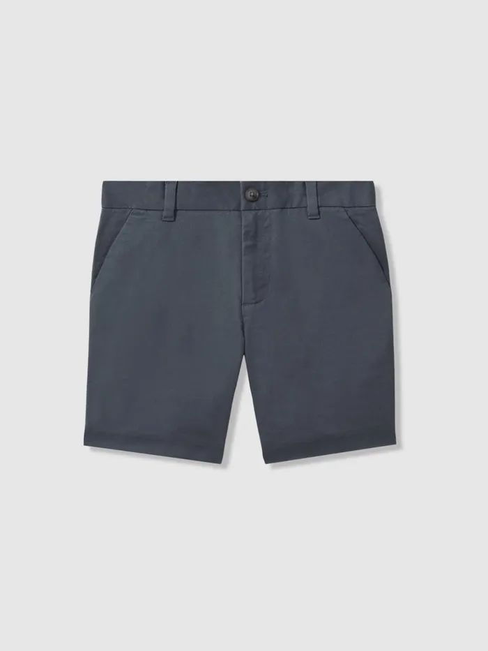 Children Reiss Shorts Wicket Casual Chino Shorts Airforce Blue
