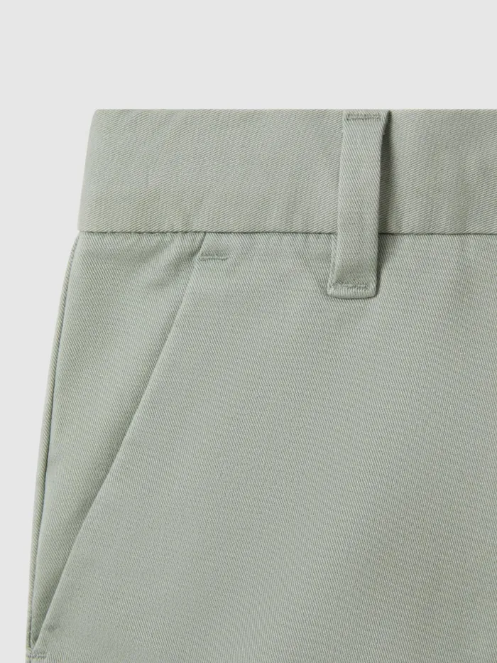 Children Reiss Shorts Wicket Casual Chino Shorts Pistachio