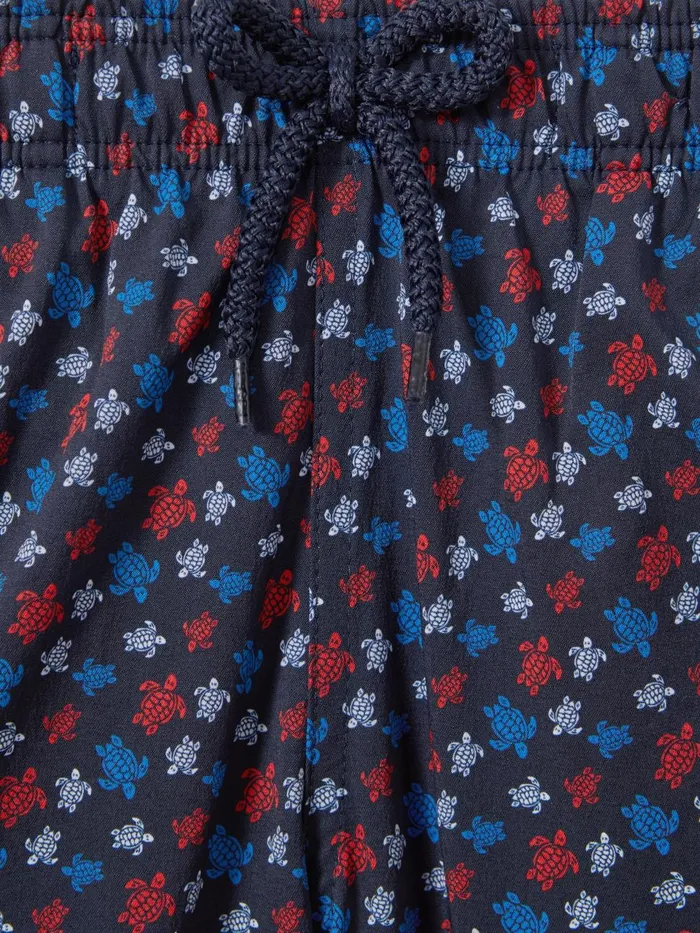 Children Reiss Swimwear Turtle Print Swim Shorts Bleu Marine