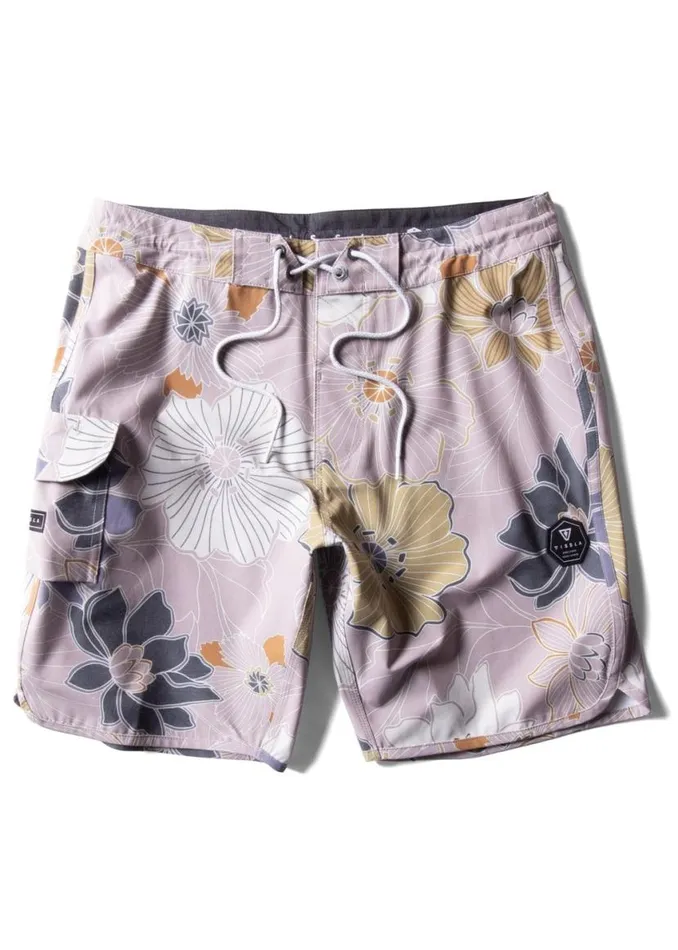 Chuns 185quot Boardshort Mauve Men Vissla Boardshorts