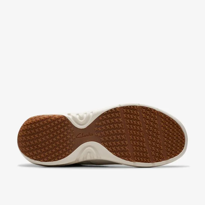 Clarks Pro Lace White Leather Men Clarks Sneakers