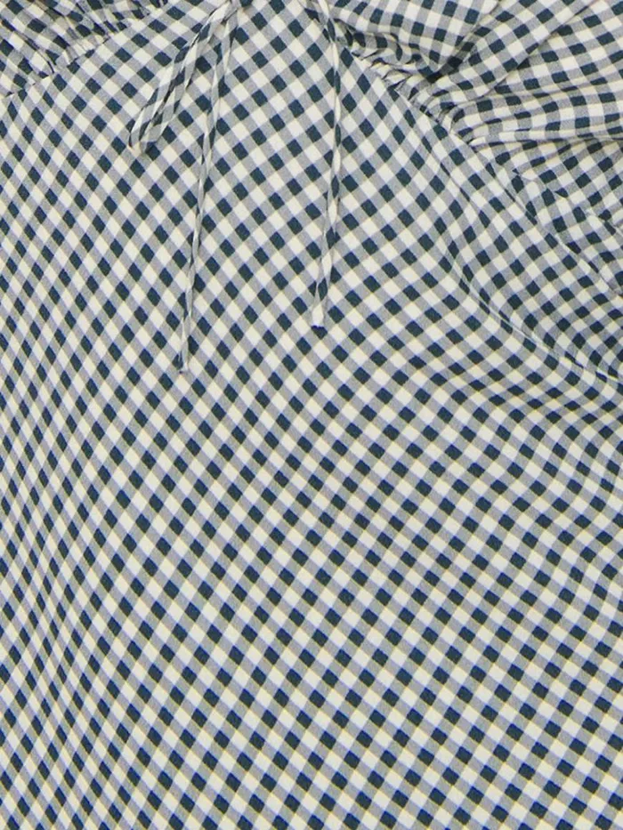 Clothing The Reformation Arlie Dress Slate Check