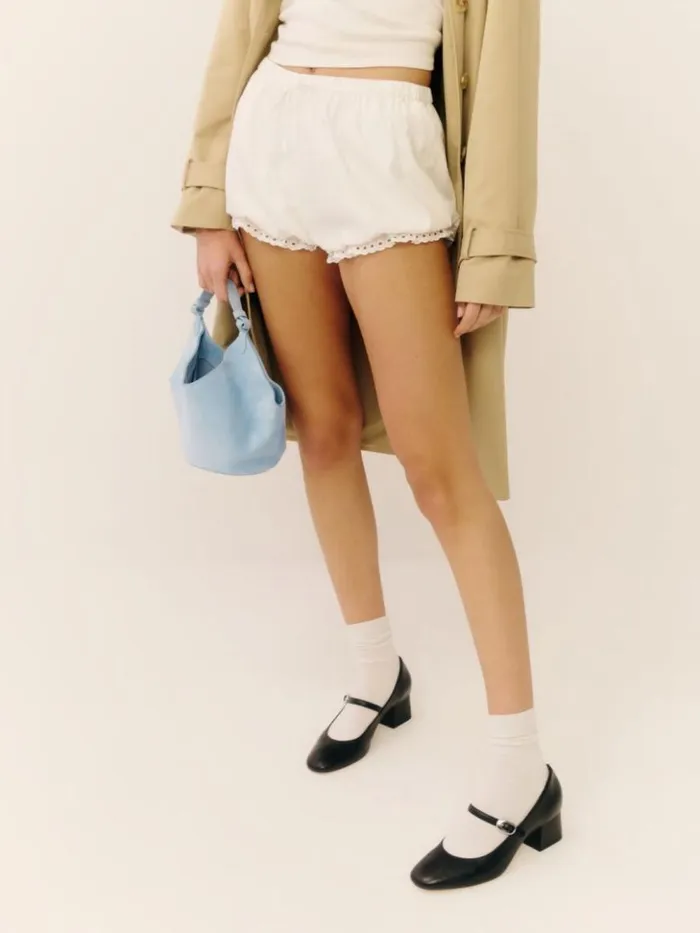 Clothing The Reformation Betsy Short White