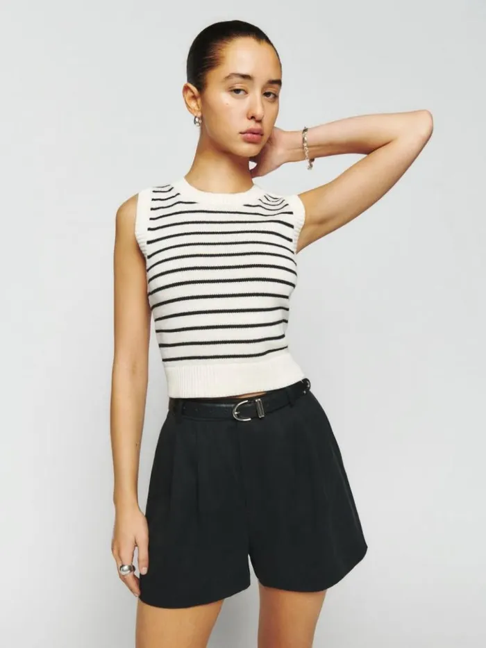 Clothing The Reformation Mason Short Black