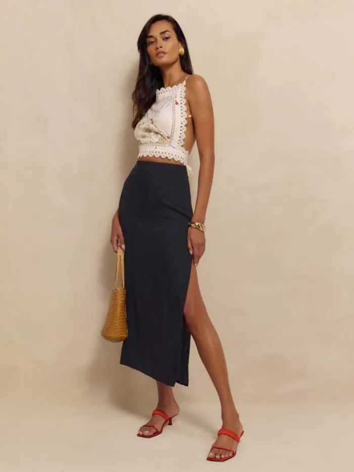 Clothing The Reformation Meadow Top Nonna