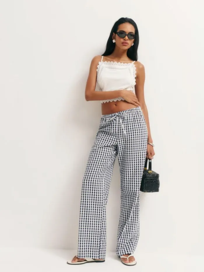 Clothing The Reformation Meadow Top White