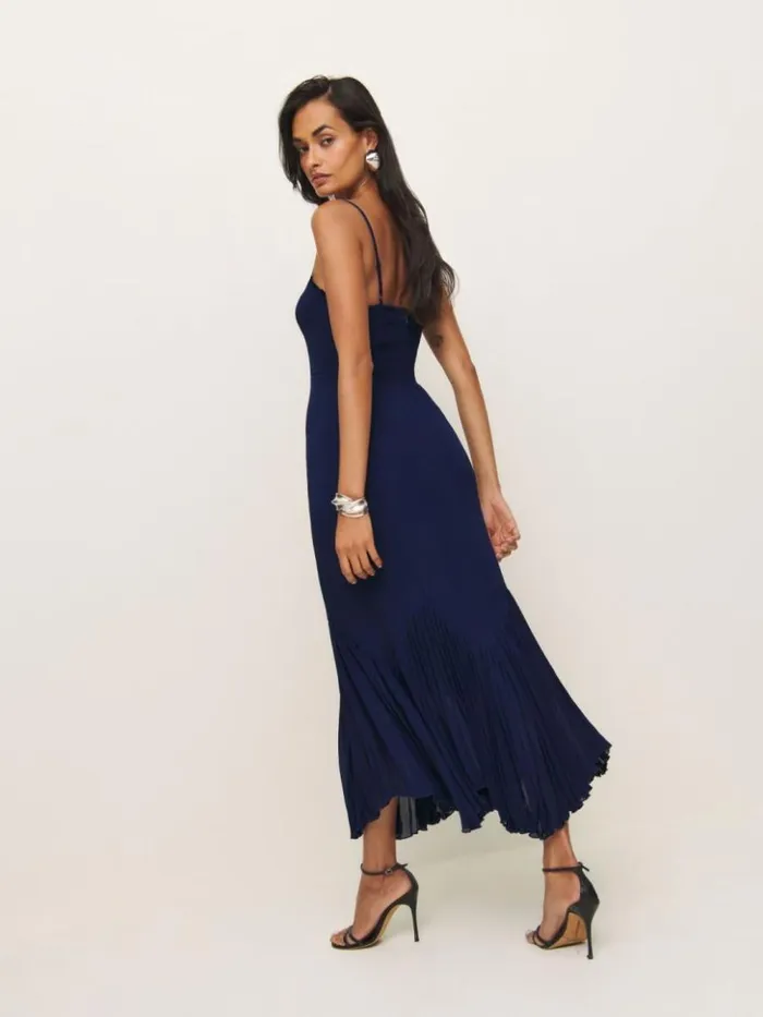 ClothingWeddings The Reformation Aiko Dress Danube