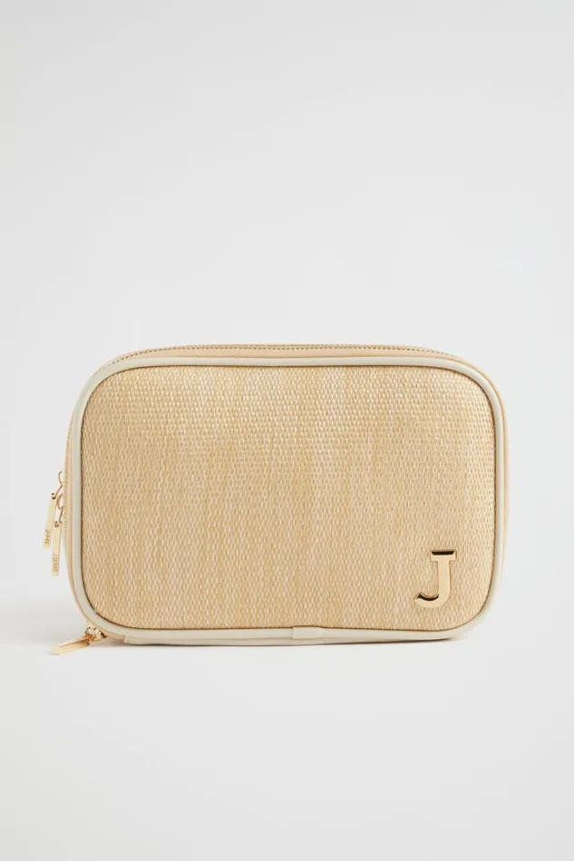Cosmetic Bags Woman Seed Heritage Initial Make Up Bag J