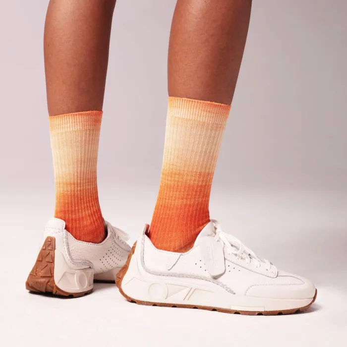 Craft Speed Off White Leather Women Clarks Sneakers