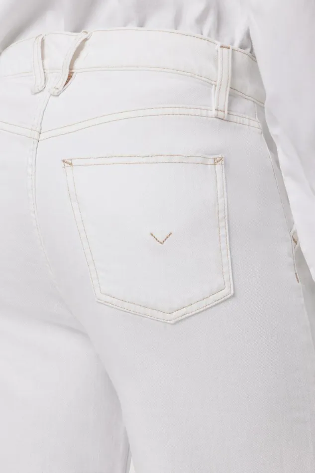 Cropped Women Hudson Jeans Jodie HighRise Wide Leg Crop Jean White Cropped Women Hudson Jeans Jodie HighRise Wide Leg Crop Jean White