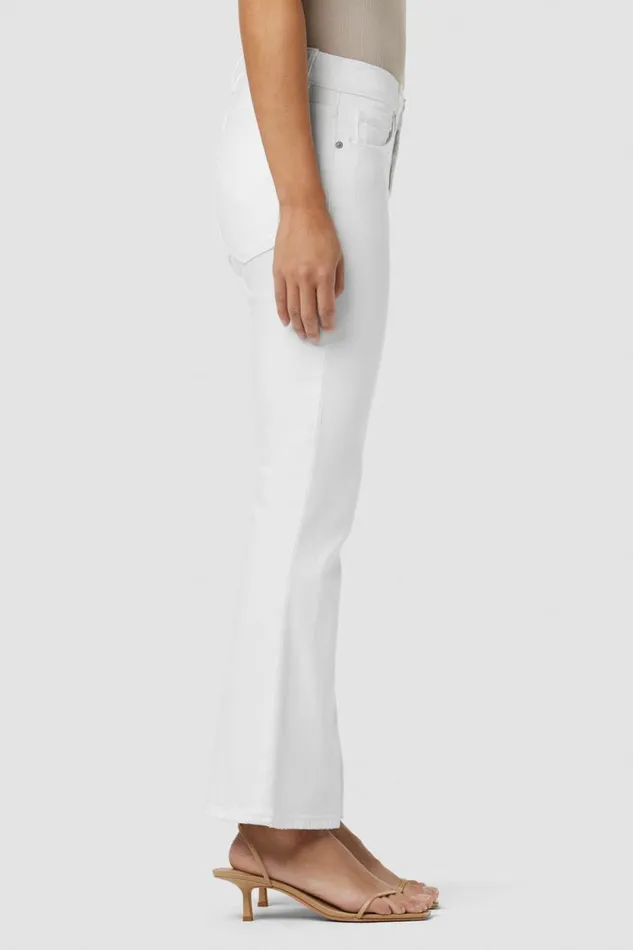 Cropped Women Hudson Jeans Nico MidRise Bootcut Crop Petite Jean White Cropped Women Hudson Jeans Nico MidRise Bootcut Crop Petite Jean White