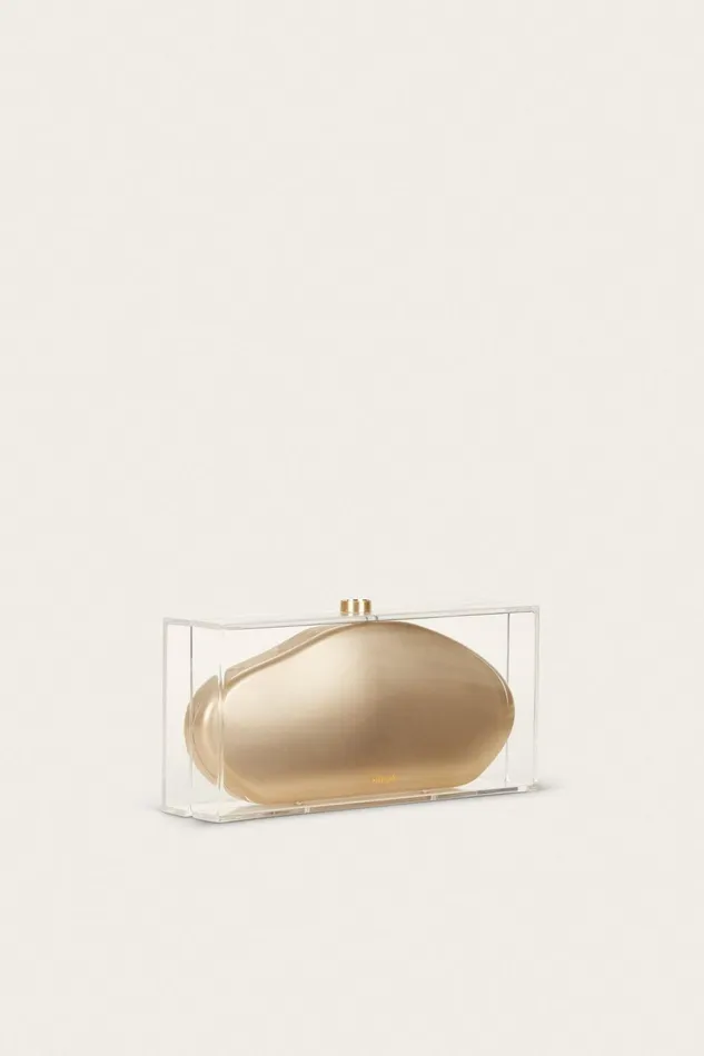 Cult Gaia Annika Clutch Brass Women Clutches Cult Gaia Annika Clutch Brass Women Clutches