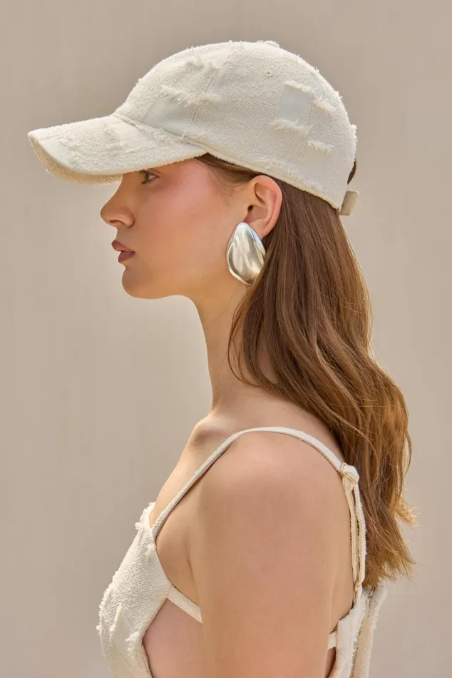 Cult Gaia Frankie Hat Off White Women Hats