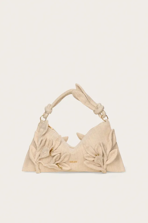 Cult Gaia Hera Mini Shoulder Bag Natural Women Mini Bags