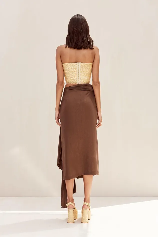 Cult Gaia Jacira Top Natural Women Tops Cult Gaia Jacira Top Natural Women Tops