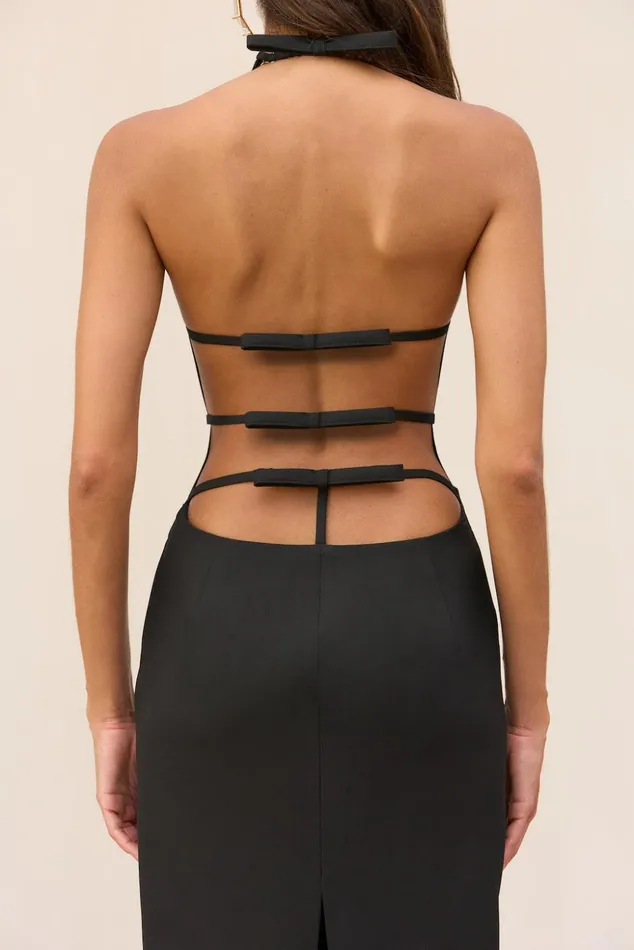 Cult Gaia Lior Dress Black Women Dresses