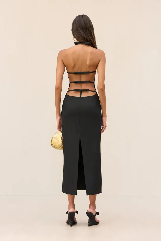 Cult Gaia Lior Dress Black Women Dresses
