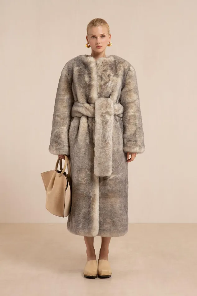 Cult Gaia Martina Coat Off White Women Outerwear