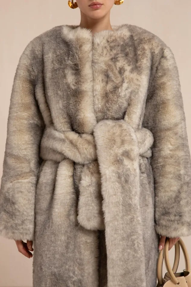 Cult Gaia Martina Coat Off White Women Outerwear
