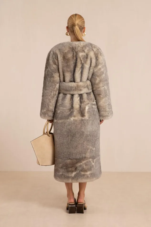 Cult Gaia Martina Coat Off White Women Outerwear