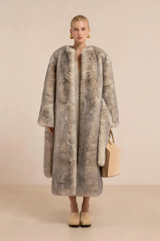 Cult Gaia Martina Coat Off White Women Outerwear