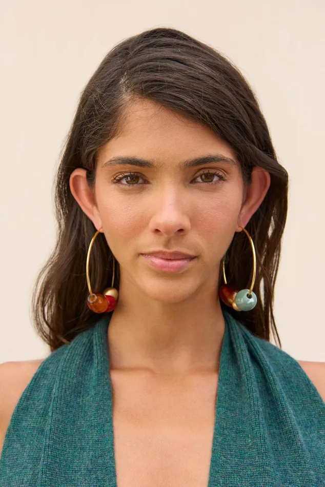 Cult Gaia Merida Earring Bauble Multi Women Jewelry