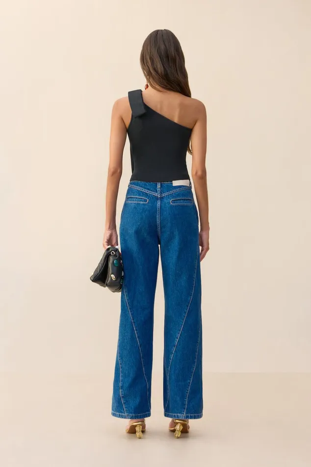 Cult Gaia Nomi Knit Top Black Women Knits