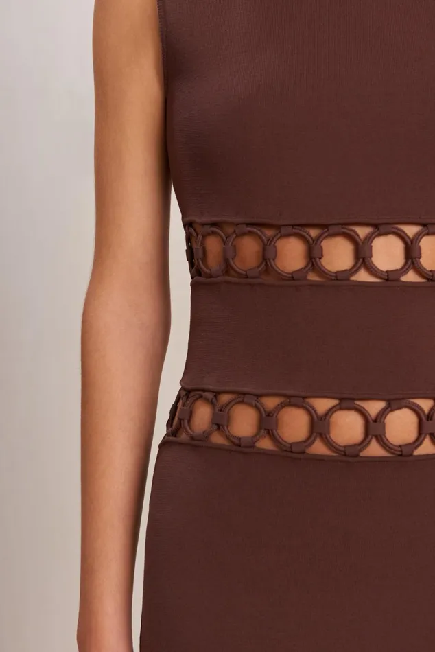 Cult Gaia River Knit Dress Java Women Dresses