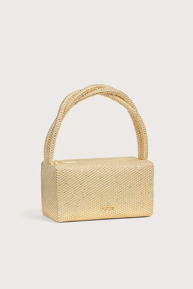 Cult Gaia Sienna Mini Bag Shiny Brass Women Mini Bags Cult Gaia Sienna Mini Bag Shiny Brass Women Mini Bags