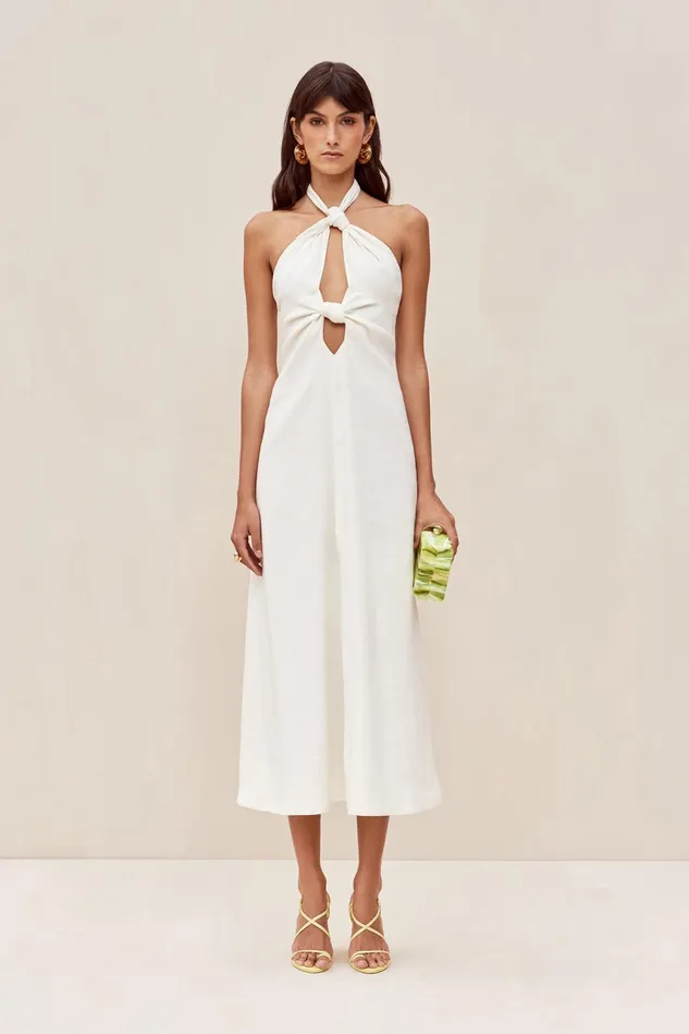 Cult Gaia Susana Dress Off White Women Dresses