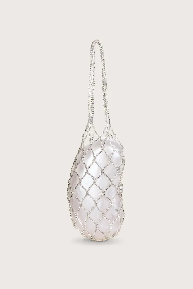 Cult Gaia Tallulah Wristlet Pearl Women Mini Bags