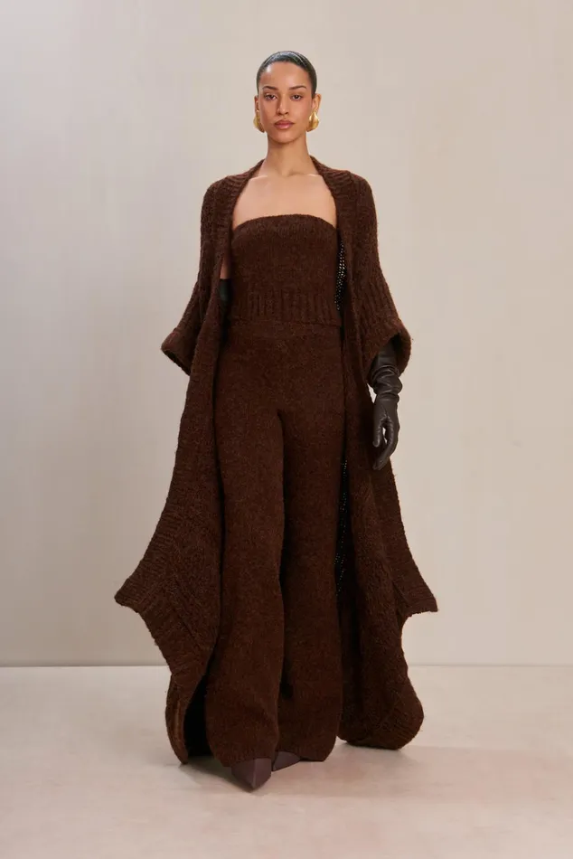 Cult Gaia Tania Knit Top Java Women Tops