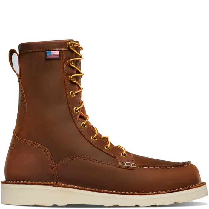 Danner Boots Bull Run Moc Toe 8034 Tobacco Steel Toe 8211 MenWomen