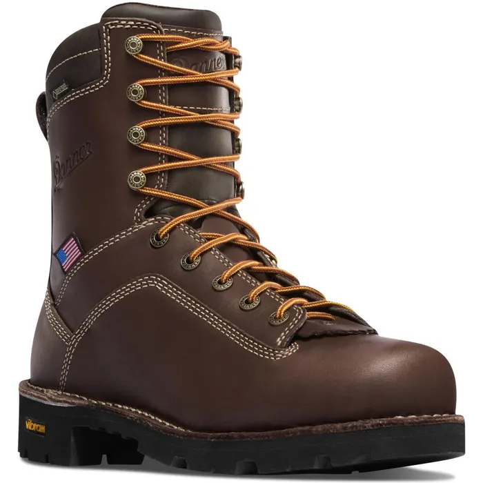 Danner Boots Quarry USA Brown Alloy Toe 8211 MenWomen