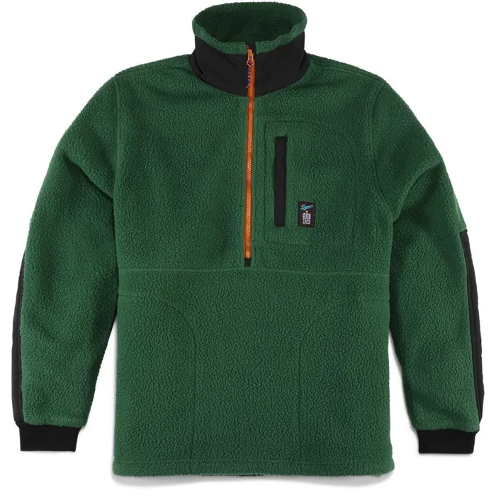 Danner Jackets and Vests X Topo Mountain Fleece Pullover 8211 Green 8211 MenWomen Danner Jackets and Vests X Topo Mountain Fleece Pullover 8211 Green 8211 MenWomen